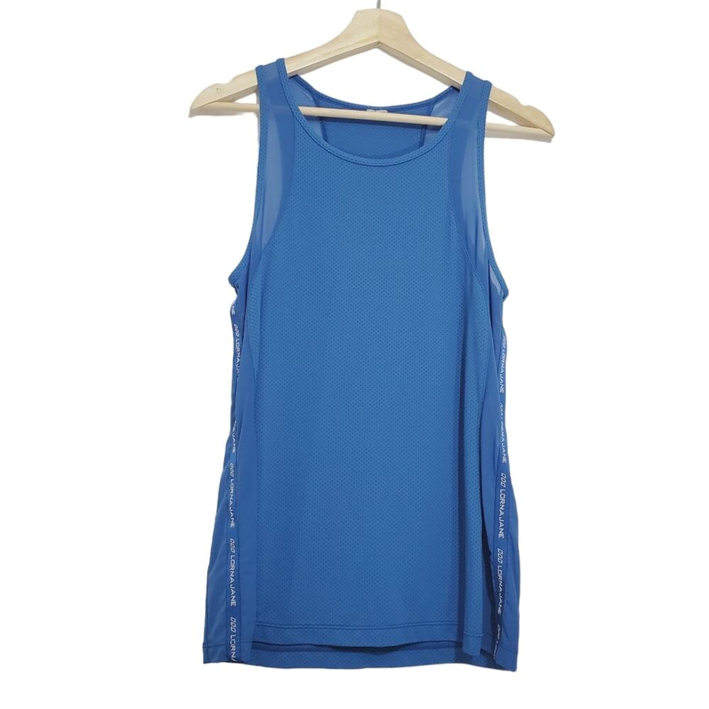 Lorna Jane | Felicia Excel Mesh Panel Athletic Tank Top - size tag removed